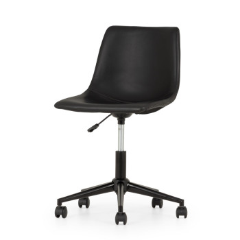 Vintage Office Chair, Black