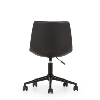 Vintage Office Chair, Black