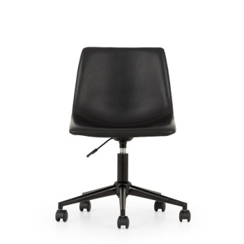 Vintage Office Chair, Black