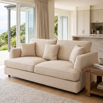 Hampshire 2.5 Seater Sofa, Oatmeal