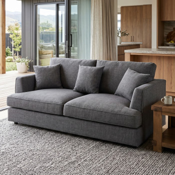 Hampshire 2.5 Seater Sofa, Dark Grey
