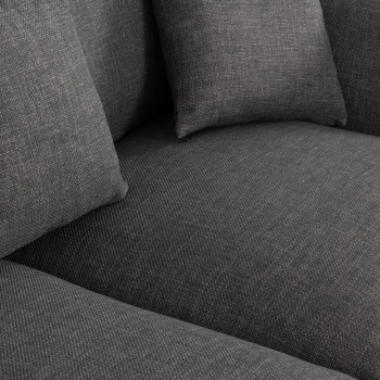 Hampshire 2.5 Seater Sofa, Dark Grey