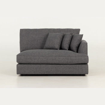 Hampshire Oversized 4 Seater, Dark Grey