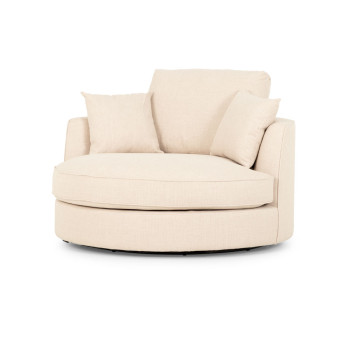 Hampshire Swivel Chair, Oatmeal