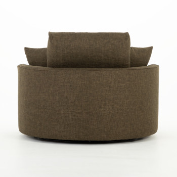 Hampshire Swivel Chair, Olive Green