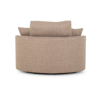 Hampshire Swivel Chair, Taupe