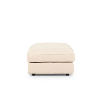 Hampshire Oversized Ottoman, Oatmeal