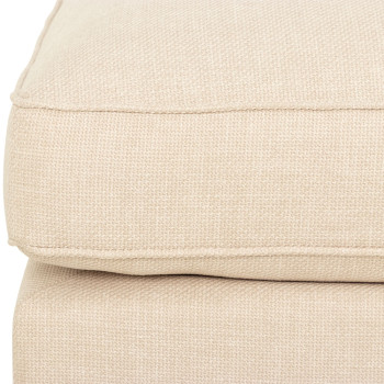 Hampshire Oversized Ottoman, Oatmeal