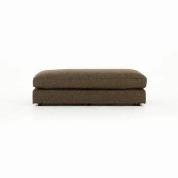 Hampshire Oversized Ottoman, Olive Green