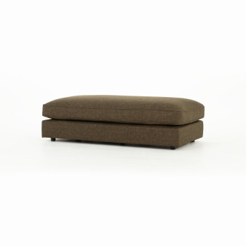 Hampshire Oversized Ottoman, Olive Green