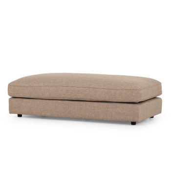 Hampshire Oversized Ottoman, Taupe