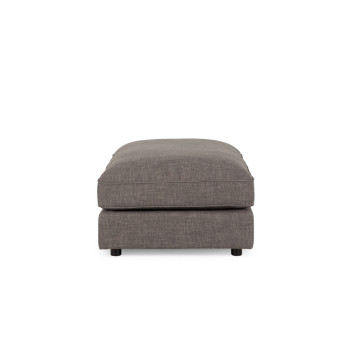 Hampton Oversized Ottoman, Dark Grey