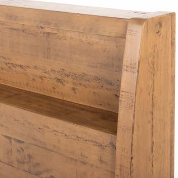 Ashby King/Super King Headboard, Rustic Brown
