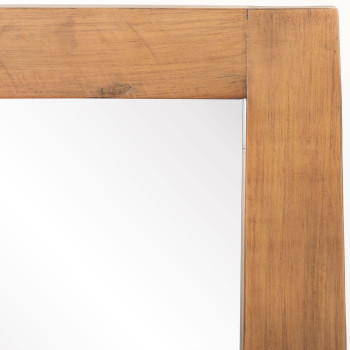 Ashby Dresser Mirror, Rustic Brown