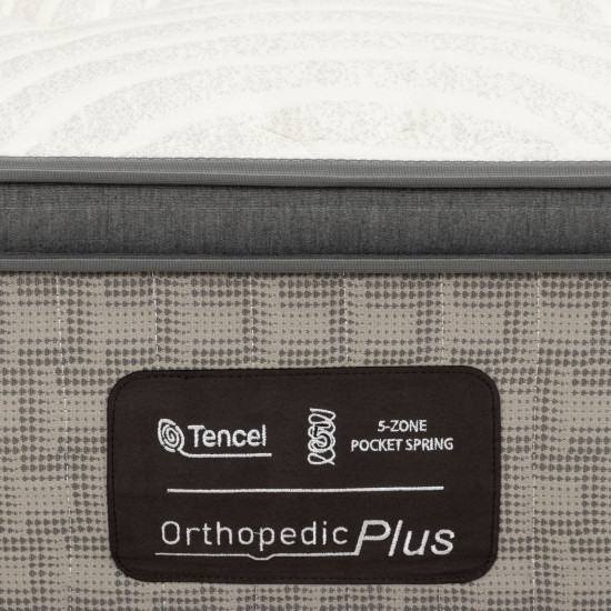 Orthopedic Plus 5-Zone Pocket Spring Double Mattress, Medium