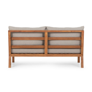 West Palm Outdoor 2 Seater No Arm, Natural