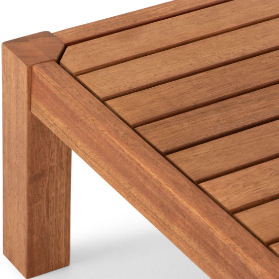 West Palm Outdoor  Coffee Table, Natural