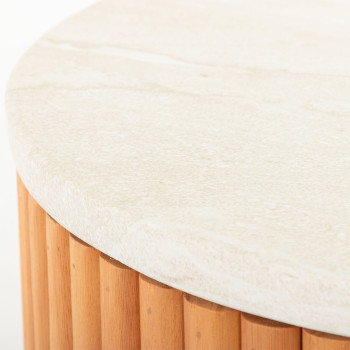 Dakota Outdoor Side Table - W40, Natural