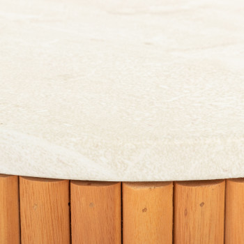 Dakota Outdoor Side Table - W40, Natural