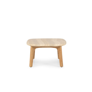 Aegina Outdoor Coffee Table, Oatmeal