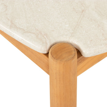 Cuba Outdoor Coffee Table - W120, Natural