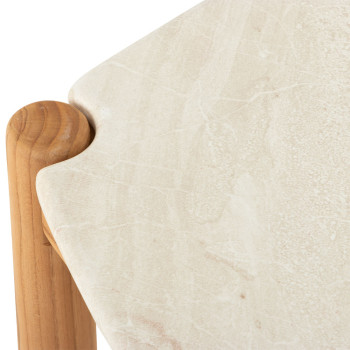 Cuba Outdoor Coffee Table - W120, Natural