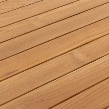 Olina Outdoor Low Dining Table - W150, Natural