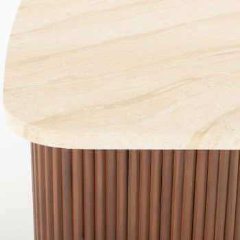 Azlea Outdoor Console Table - W100, Walnut Brown