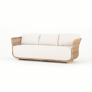Tangier Outdoor 3 Seater, Natural