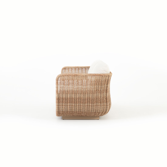 Tangier Indoor/Outdoor 3 Seater, Natural