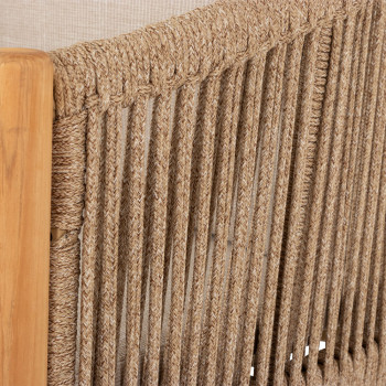 Cuba Outdoor Dining Chair, Natural