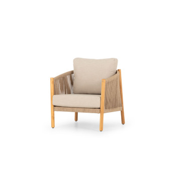 Cuba Outdoor One Seater, Natural
