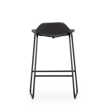 Vintage Tractor Seat Barstool, Black