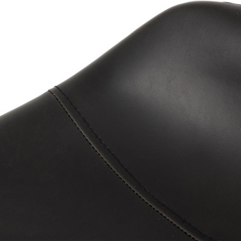 Vintage Tractor Seat Barstool, Black