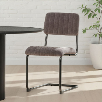 Danny Dining Chair, Charcoal