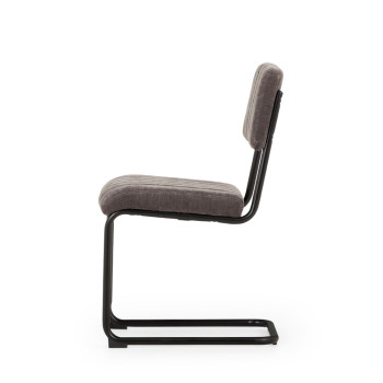 Danny Dining Chair, Charcoal