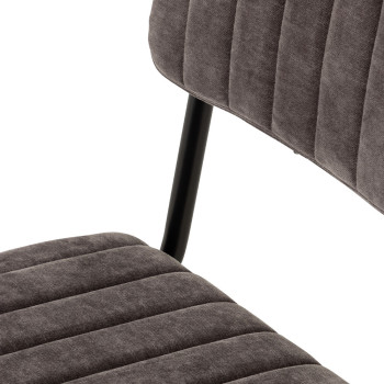 Danny Dining Chair, Charcoal