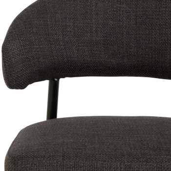 Whitly Dining Chair, Charcoal