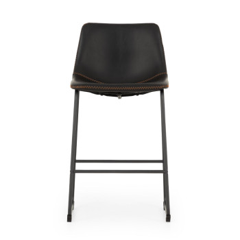 Vintage Barstool, Black