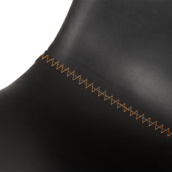 Vintage Barstool, Black