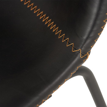 Vintage Dining Chair, Black