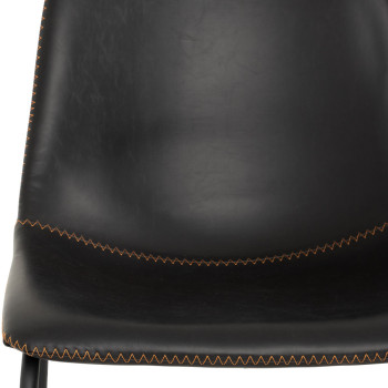 Vintage Dining Chair, Black