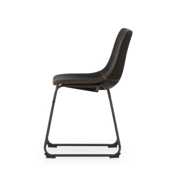 Vintage Dining Chair, Black