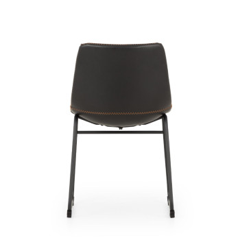 Vintage Dining Chair, Black