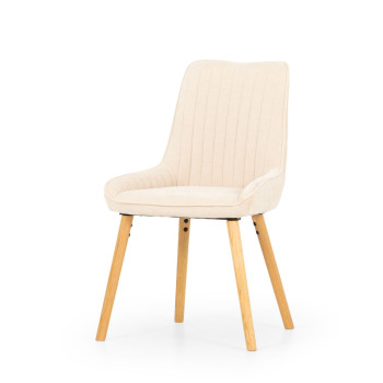 Parker Dining Chair With Oak Wood, Natural