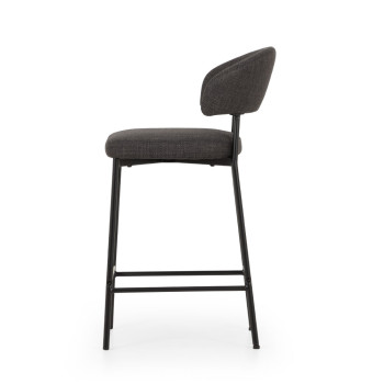 Whitly Barstool, Charcoal