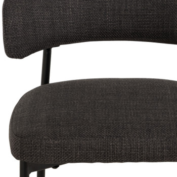 Whitly Barstool, Charcoal