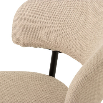 Whitly Barstool, Beige