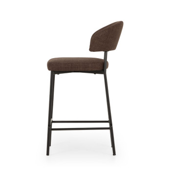 Whitly Barstool, Dark Brown