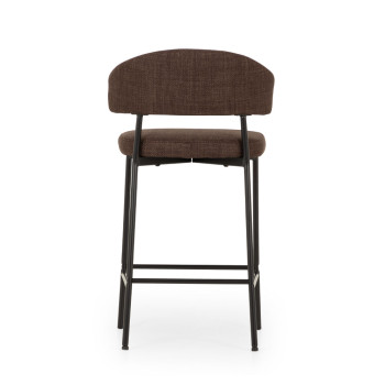 Whitly Barstool, Dark Brown